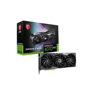 Msi Geforce RTX4070 Super 12G GAMING X SLIM 12GB GDDR6X 192BIT Ekran Kartı Beyaz