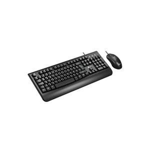 Lenovo Lecoo USB Kablolu TR Q Klavye Mouse Set Siyah CM105-S