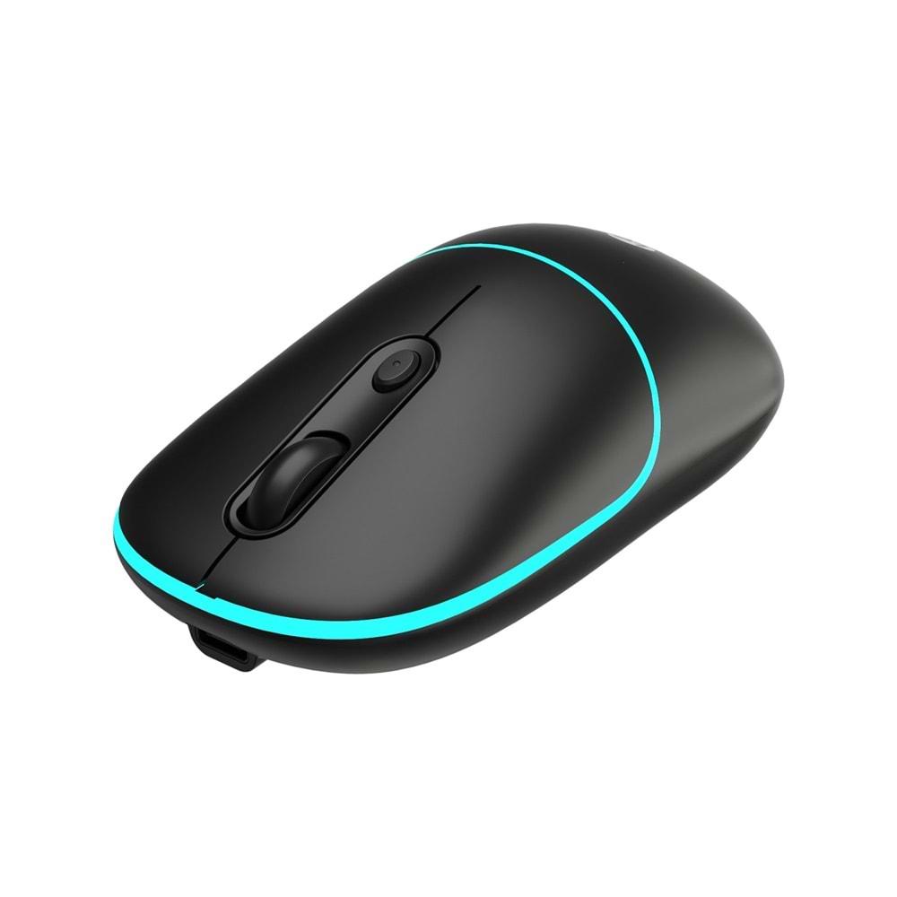 Lenovo Lecoo USB Optik Kablosuz Mouse Siyah WS210-S