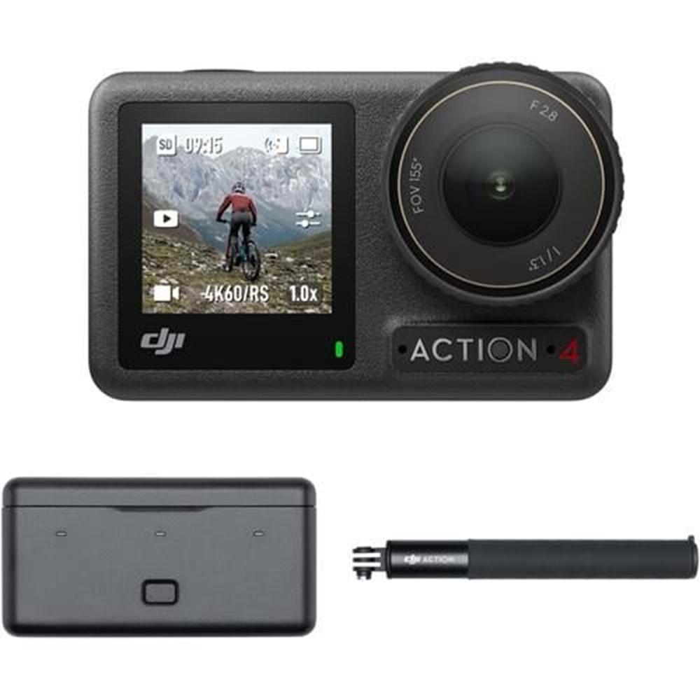 Dji OSMO Action 4 Adventure Combo Aksiyon Kamera (Resmi Dist. Garantili)