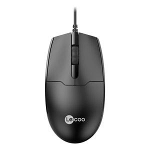 Lenovo Lecoo USB Optik Kablolu Mouse Siyah MS101