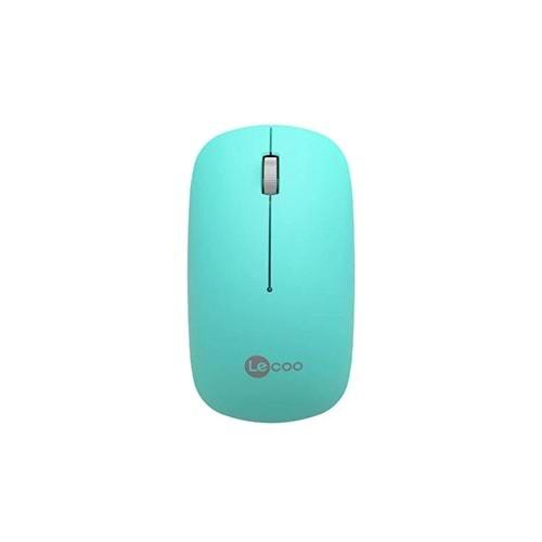 Lenovo Lecoo USB Optik Kablosuz Mouse Turkuaz WS214-T