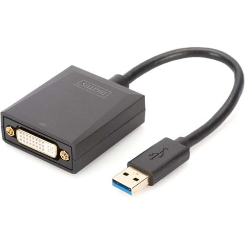 Digitus USB 3.0 - DVI-I Çevirici DA-70842