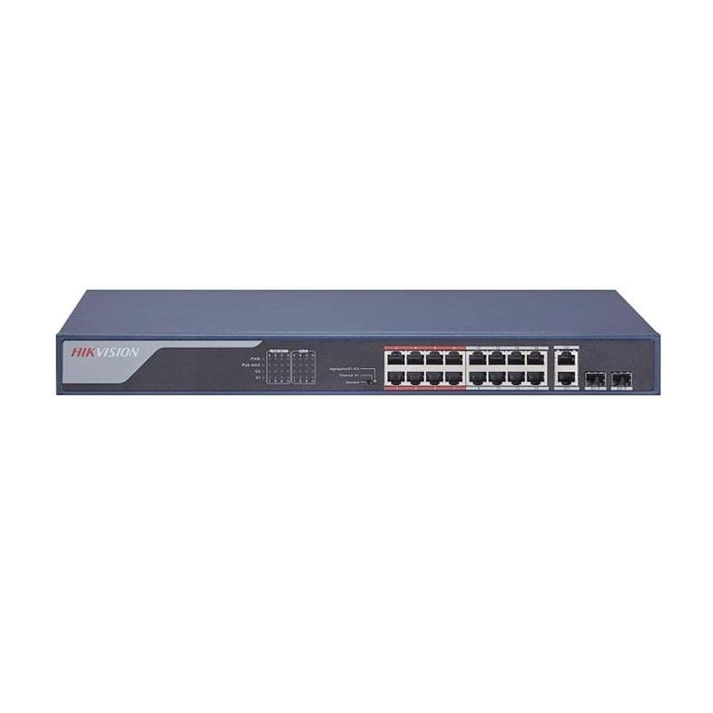 Hikvision DS-3E0318P-E(C) 10/100 16 PORT POE SWITCH