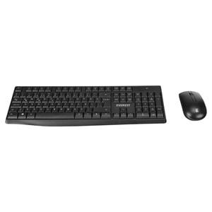 Everest KM-7500 Siyah Kablosuz Q Multimedia Klavye Mouse Set