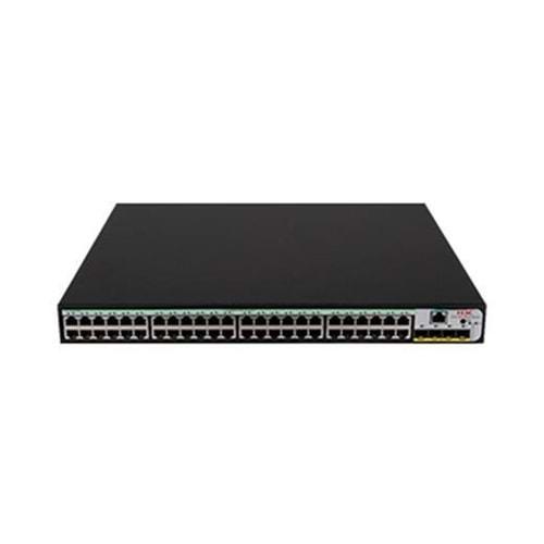 H3C 9801A41D S5120V3-52S-LI 48 Port Gigabit + 4x 10GB SFP+ 1x Console Port Yönetilebilir Rackmount Switch