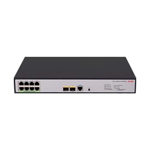 H3C 9801A4MQ S1850V2-10P-HPWR-EI 8 Port Gigabit + 2x1GB SFP 1xConsole Port Yönetilebilir 125W PoE Rackmount Switch