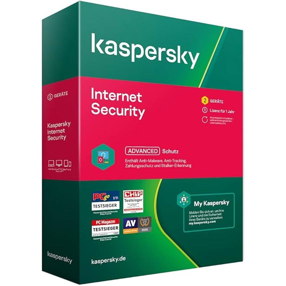 Kaspersky Antivirus 3 Kullanıcı 1 Yıl