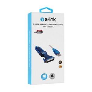 S-Link SWV-USBC015 USB to RS232 2.0 Dönüştürücü Adaptör