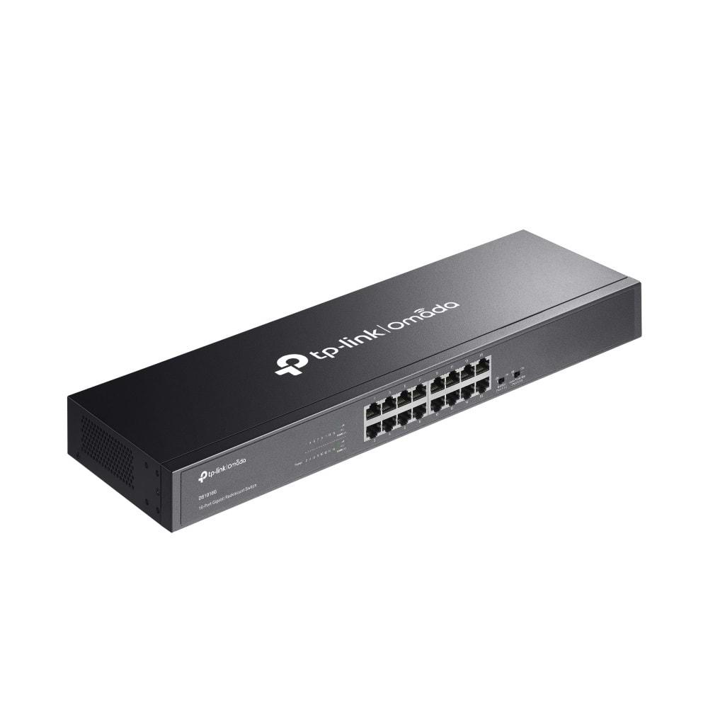 TP-Link Omada DS1016G 16 Port Gigabit Yönetilemez Metal Kasa Rackmount Switch