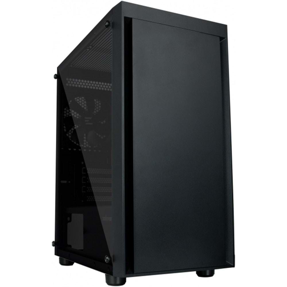 Zalman T3 Plus PSU Yok USB 3.0 2x120mm ATX Mini Tower Siyah Kasa