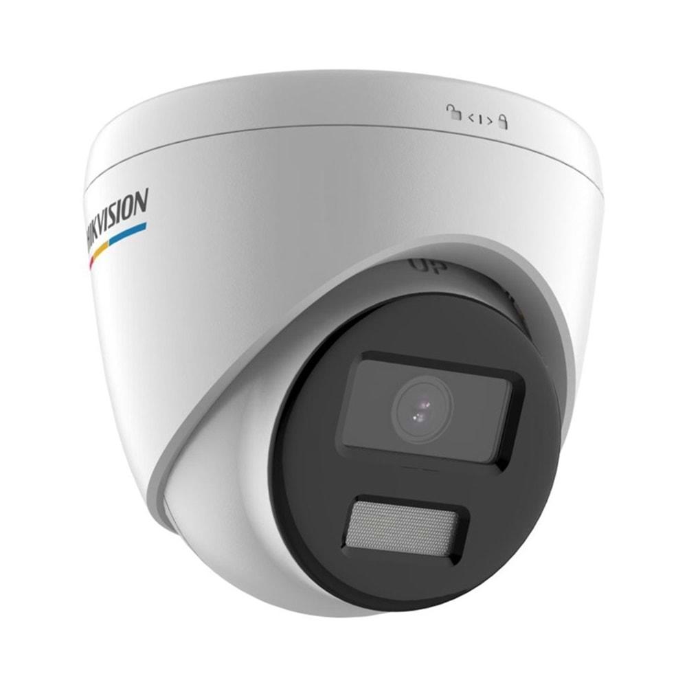 Hikvision DS-2CD1327G2-LUF 2MP 2.8mm ColorVu Turret Kamera (H.265+, Dahili Mik)