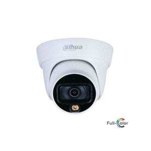 Dahua HAC-HDW1209TQP-A-LED (Dahili Mik.) 2MP 2.8mm, Full Color (40mt) Dome HDCVI