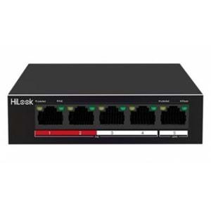 HiLook NS-0105P-35(B)(O-STD) 4XFE+1XFE Uplink Yönetilemez 35W POE Switch