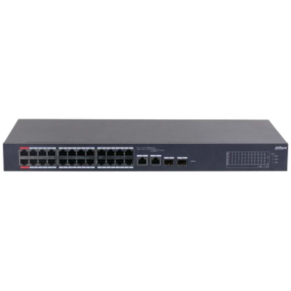 Dahua 24 Port PoE (240W), 2GE Combo, 2xSFP Cloud Managed Switc(CS4226-24ET-240)