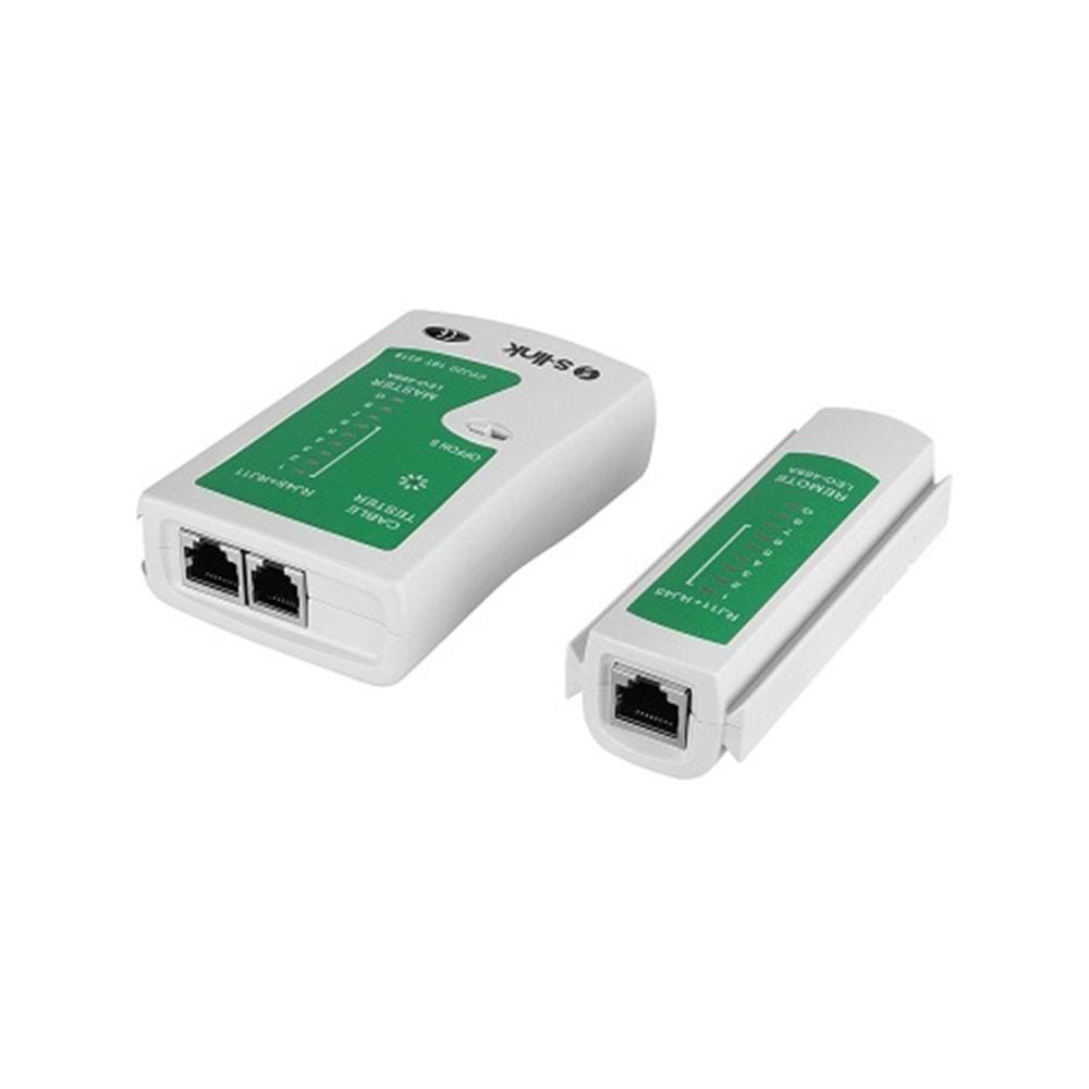 S-Link SL-468 RJ-45,RJ-11 Lüks Kablo Test