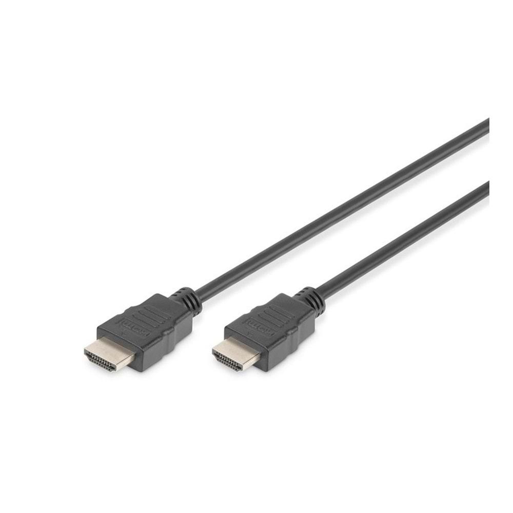 Digitus HDMI Kablo Altın Uçlu Siyah (3m) 4K