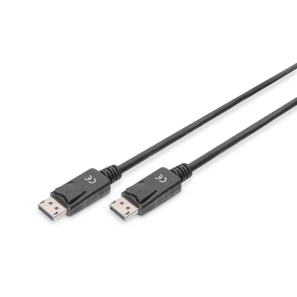 Digitus DisplayPort Kablo Siyah (10m) 4K