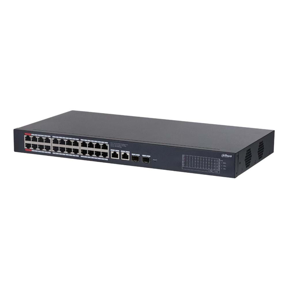 Dahua 24 Port Gigabit Cloud PoE (CS4228-24GT-375)