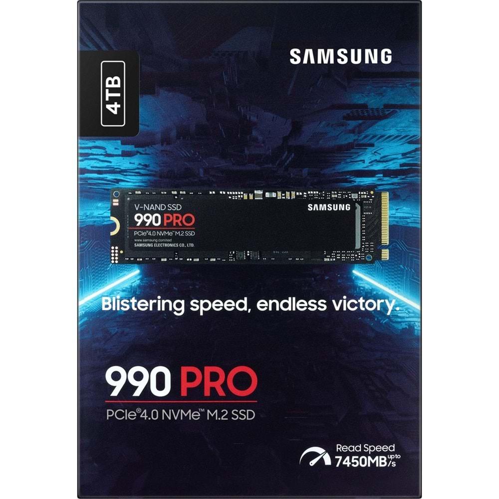 Samsung 990 Pro 4TB M.2 NVMe 7450/6900 Soğutuculu