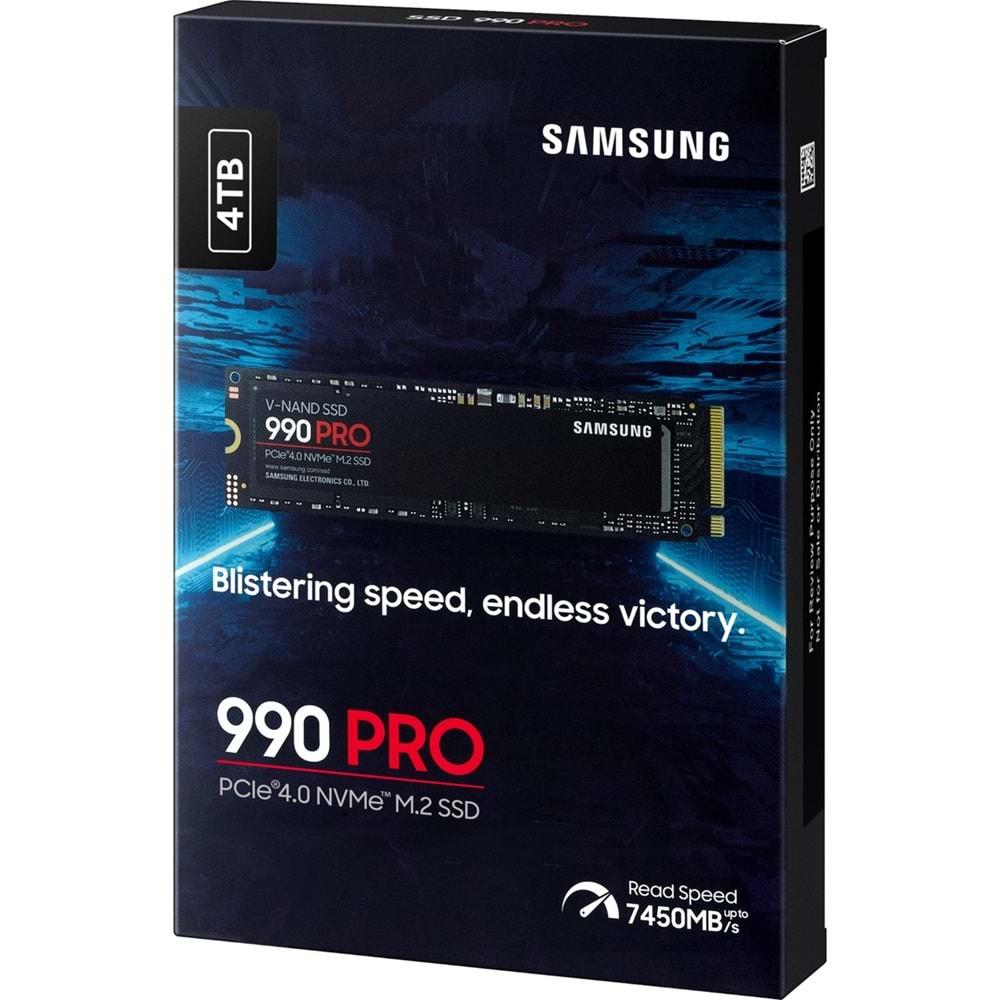 Samsung 990 Pro 4TB M.2 NVMe 7450/6900 Soğutuculu