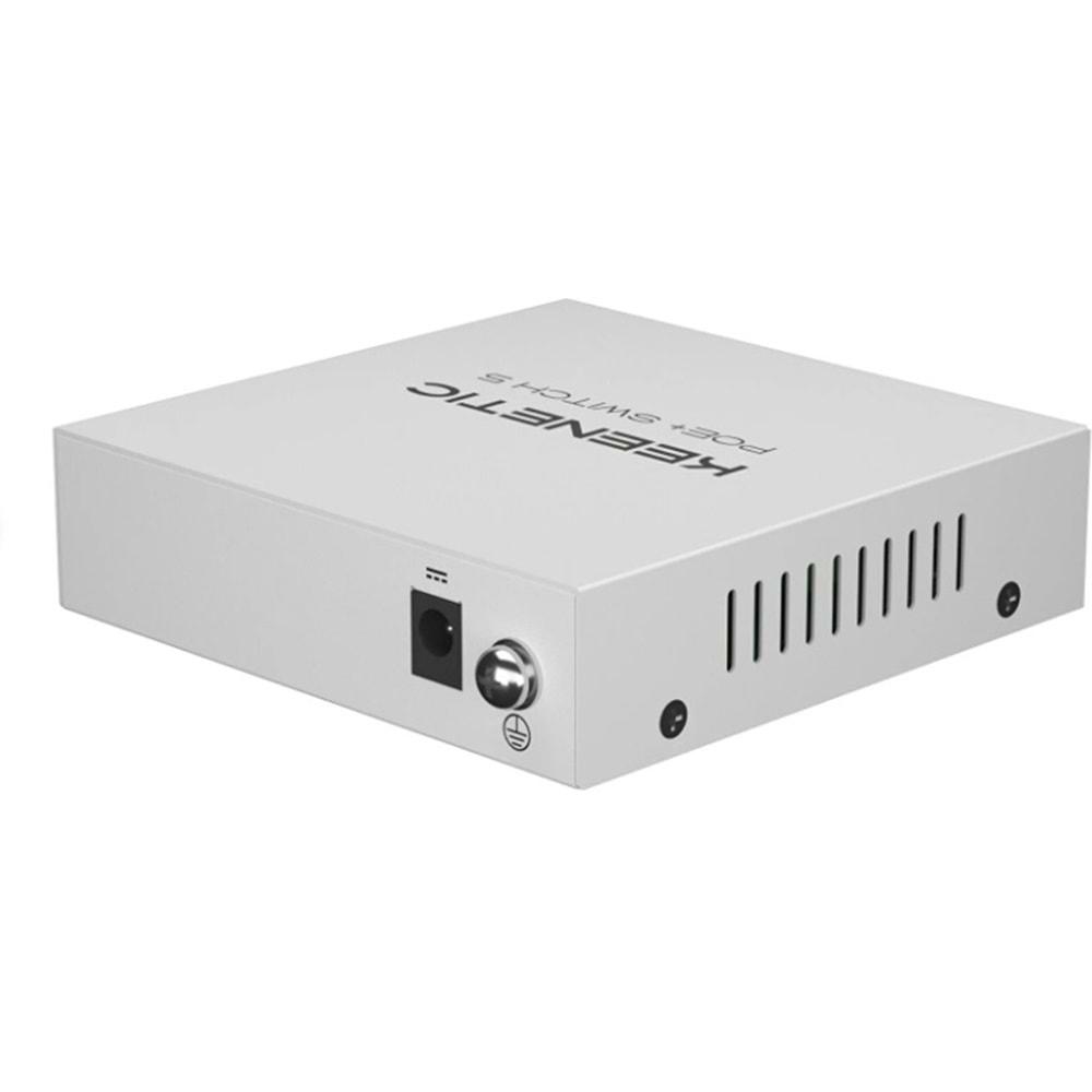 KEENETIC KN-4610-01-EU PoE+ Switch 5 1x1Gbit 4x1Gbit PoE+ Port IEEE 802.3af/at 60Watt