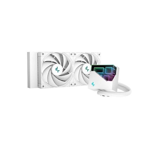 DEEPCOOL LT520-WH LT520 RGB 240mm Sıvı Soğutma