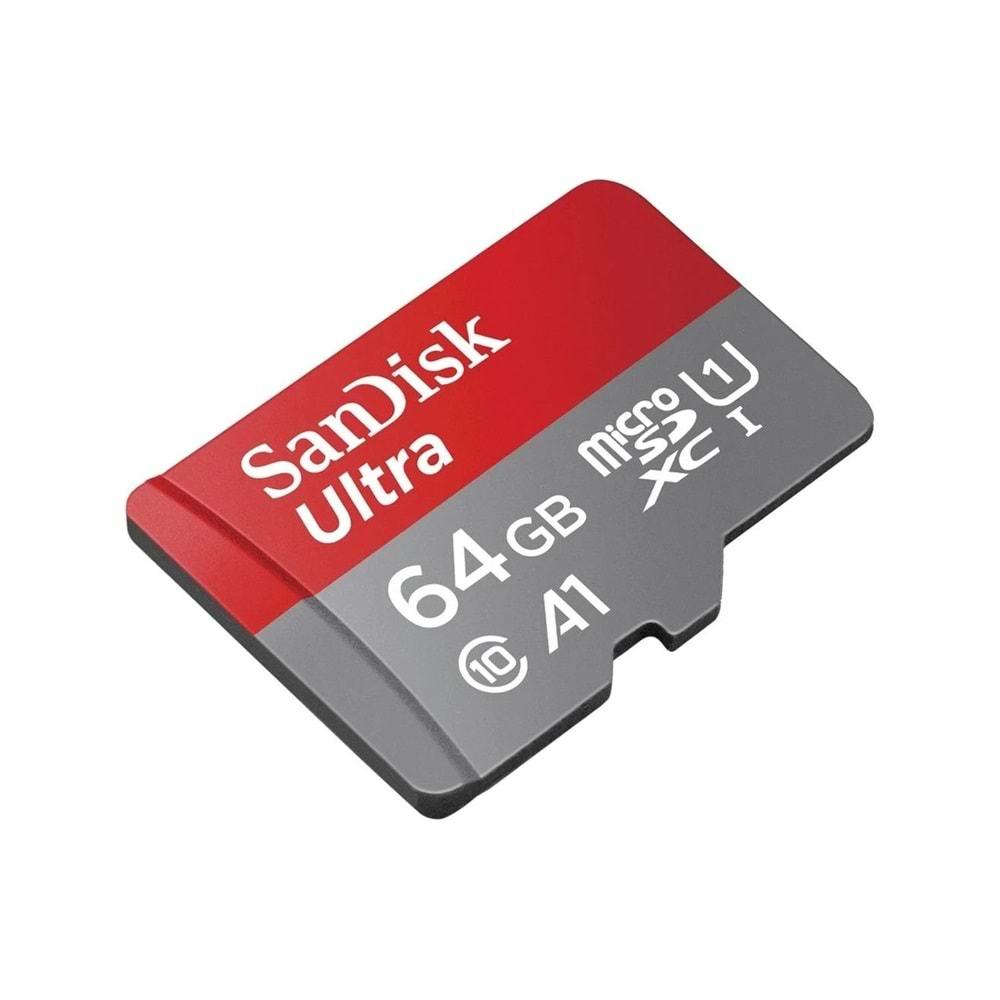 SANDISK SDSQUAB-064G-GN6MN 64GB ULTRA MSD 140MB/S C10 UHS-I