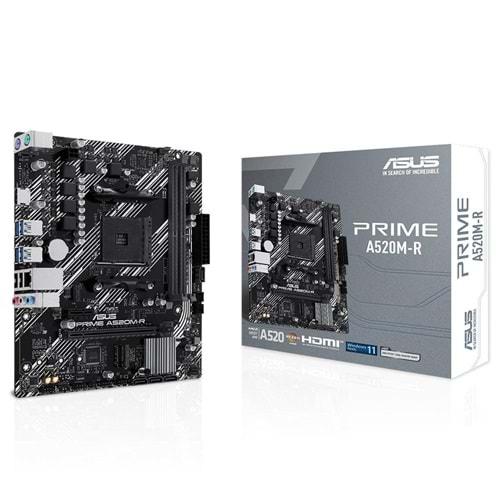 Asus Prime A520M-R AM4 Ryzen Hdmi DDR4