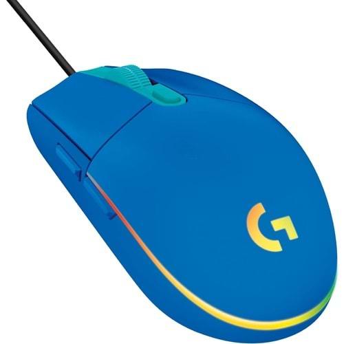 Logitech G G102 Lightsync Gaming Mouse Mavi