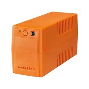 Makelsan Lion 650 VA USB (1x 7AH) (5-10dk) Line Interactive K.G.K