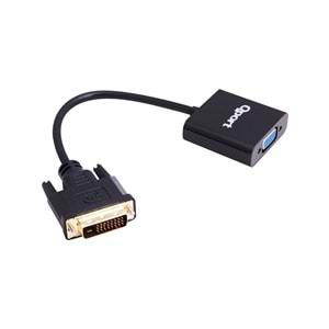 Qport Q-VDV2 DVI TO VGA 24+1 Çevirici