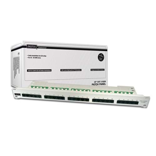 Digitus DN-91325-1 19 Inch 25 port CAT-3 Zırhsız