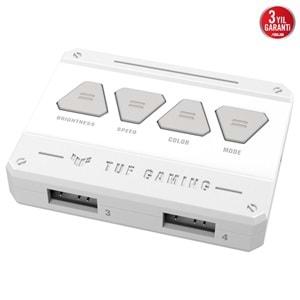 Asus TUF GAMING TF120 ARGB 3IN1 - BEYAZ Soğutucu Kasa Rad. Fanı Adres. ARGB120MM