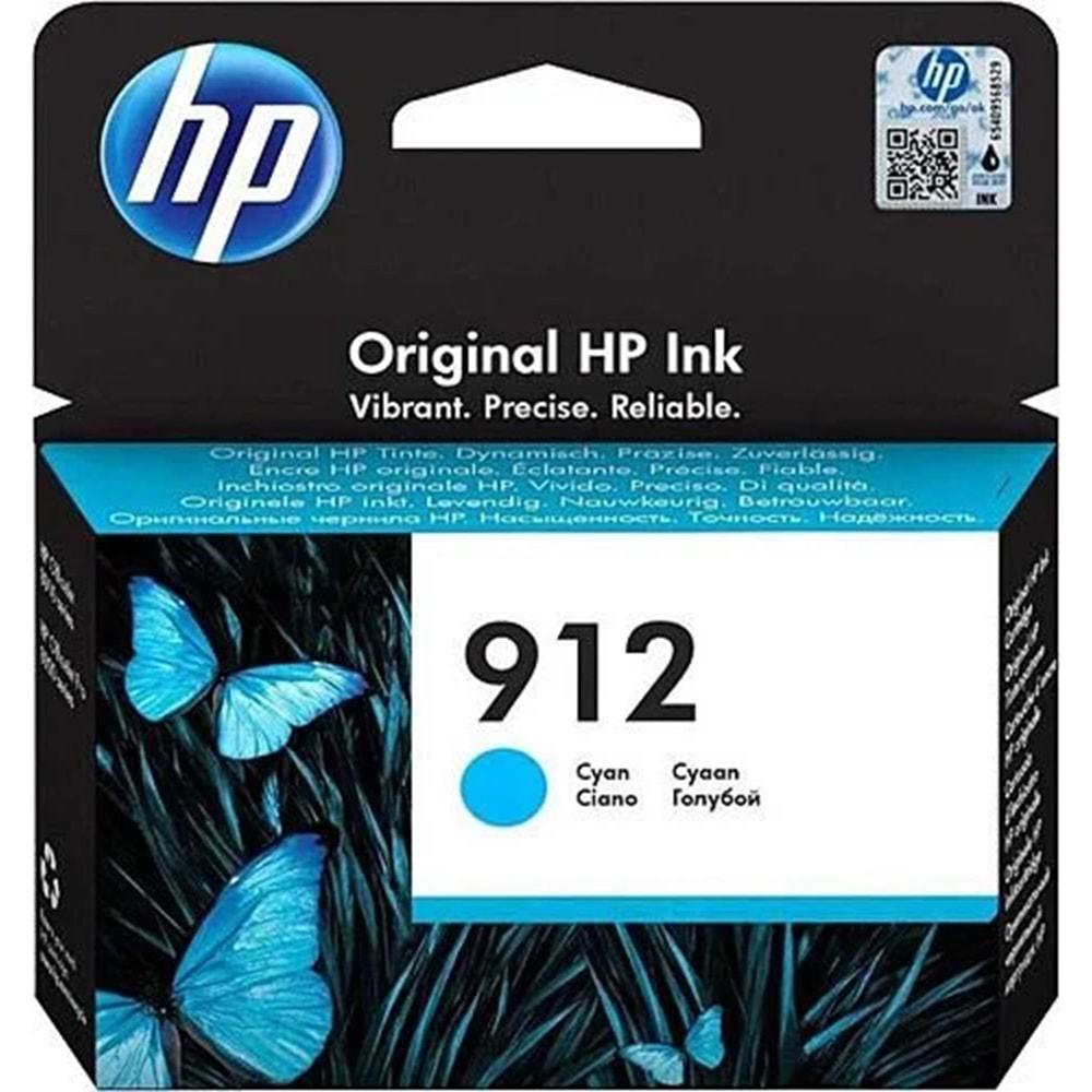 HP 3YL77A NO 912 Mavi Kartuş