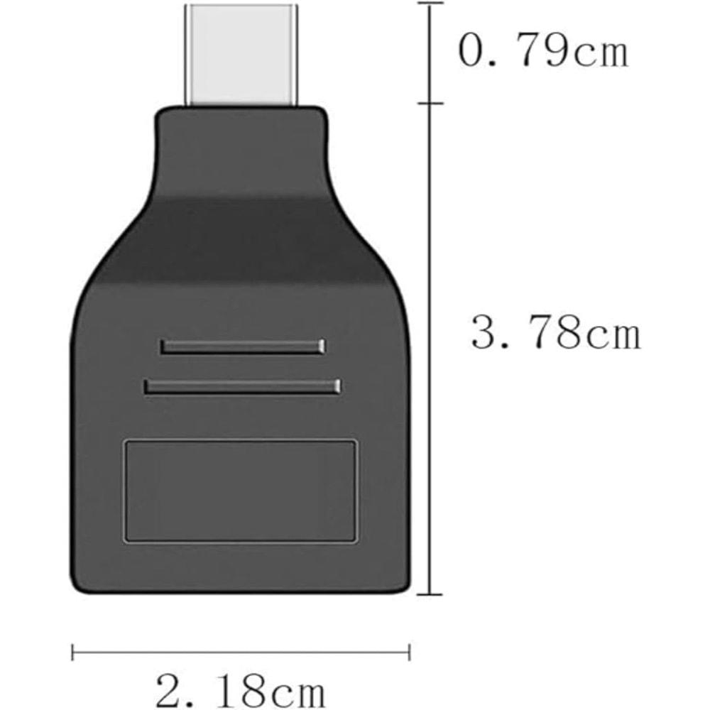 QPort Q-MDP2 MİNİ DİSPLAY Port ERKEK - Display Port Dişi Çevirici