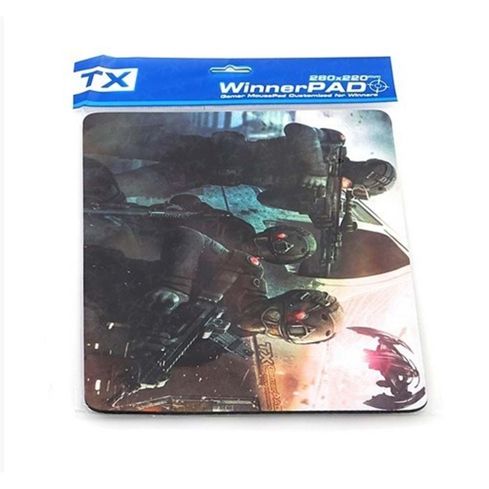 TX PAD041 Assault Desenli Gamer MousePad Mousepad 280x220x3mm