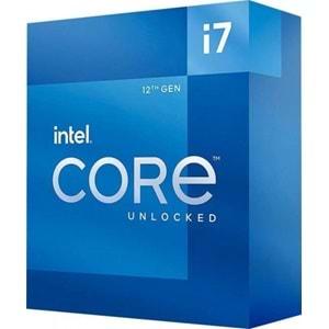 Intel Core i7-12700KF 5GHz 12 Çekirdek 25MB LGA1700 10nm İşlemci BX8071512700KF