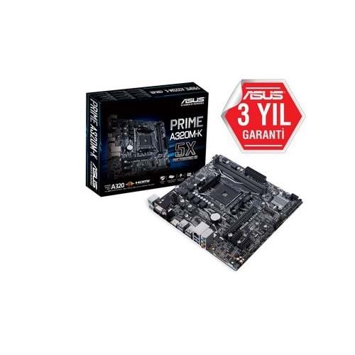 Asus Prime A320M-K DDR4 M.2 USB3.0 HDMI VGA PCI 3.0 AM4 Anakart