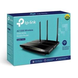 TP-Link Archer VR400 1200Mbps Gigabit VDSL,ADSL2 Modem Router