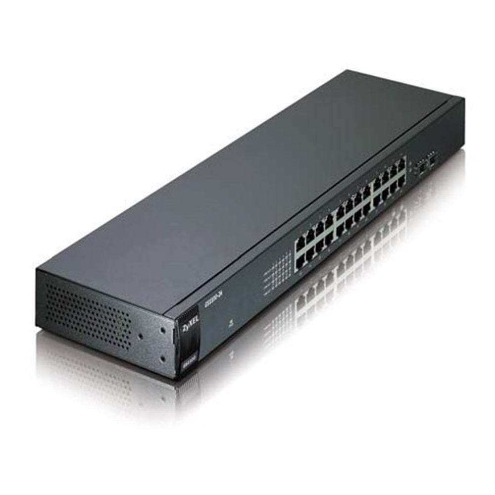 Zyxel GS1100-24 24 Port Gigabit 2xSFP Yönetilemez Gigabit Switch