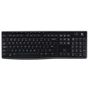 Logitech K270 Kablosuz Klavye Q Siyah 920-003761