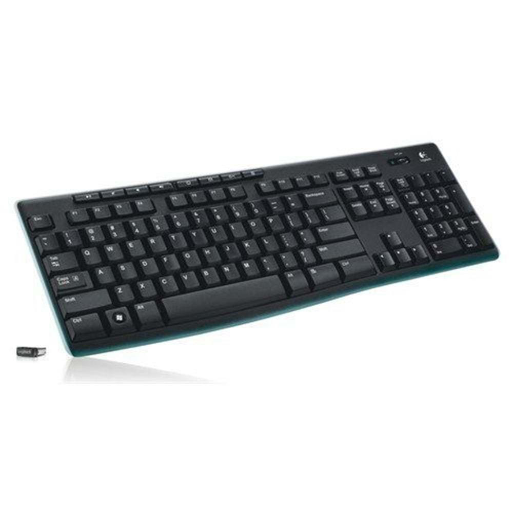 Logitech K270 Kablosuz Klavye Q Siyah 920-003761