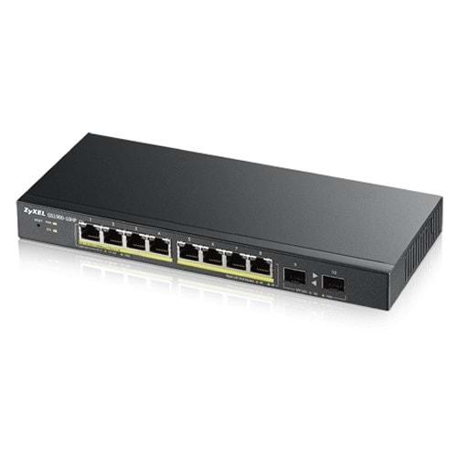 Zyxel GS1900-10HP 8xGigabit Port 2xSFP Web Poe Switch 77 Watt