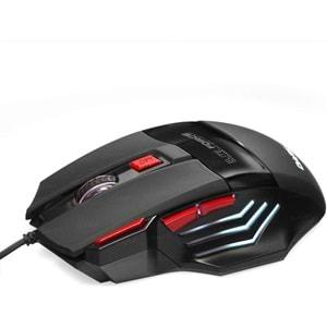 Dark Elite Force 3X Ateş Butonlu DPI Ayarlanabilir Aydınlatmalı USB Oyuncu Mouse (DK-AC-GM1000)