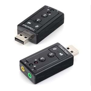 Dark Usb2.0 7.1 Stereo Ses Efektli Ses Kartı (Windows Ve Mac Destekli)(DK-AC-USC71)