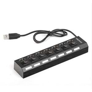 Dark 7 Port Anahtarlı Usb Çoklayıcı Hub (USB 2.0) (DK-AC-USB272)