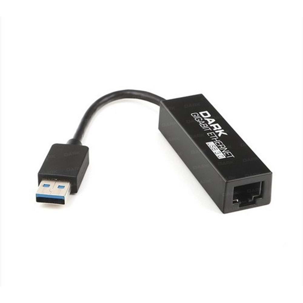 Dark Usb 3.0 To Ethernet Çevirici Dönüştürücü Adaptör (Gigabit Destekli)(DK-NT-U3GLAN)