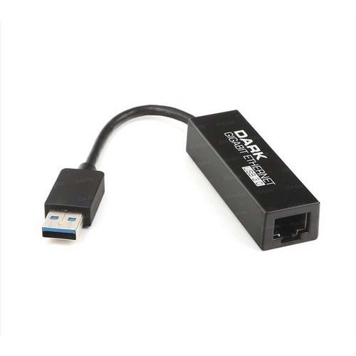 Dark Usb 3.0 To Ethernet Çevirici Dönüştürücü Adaptör (Gigabit Destekli)(DK-NT-U3GLAN)