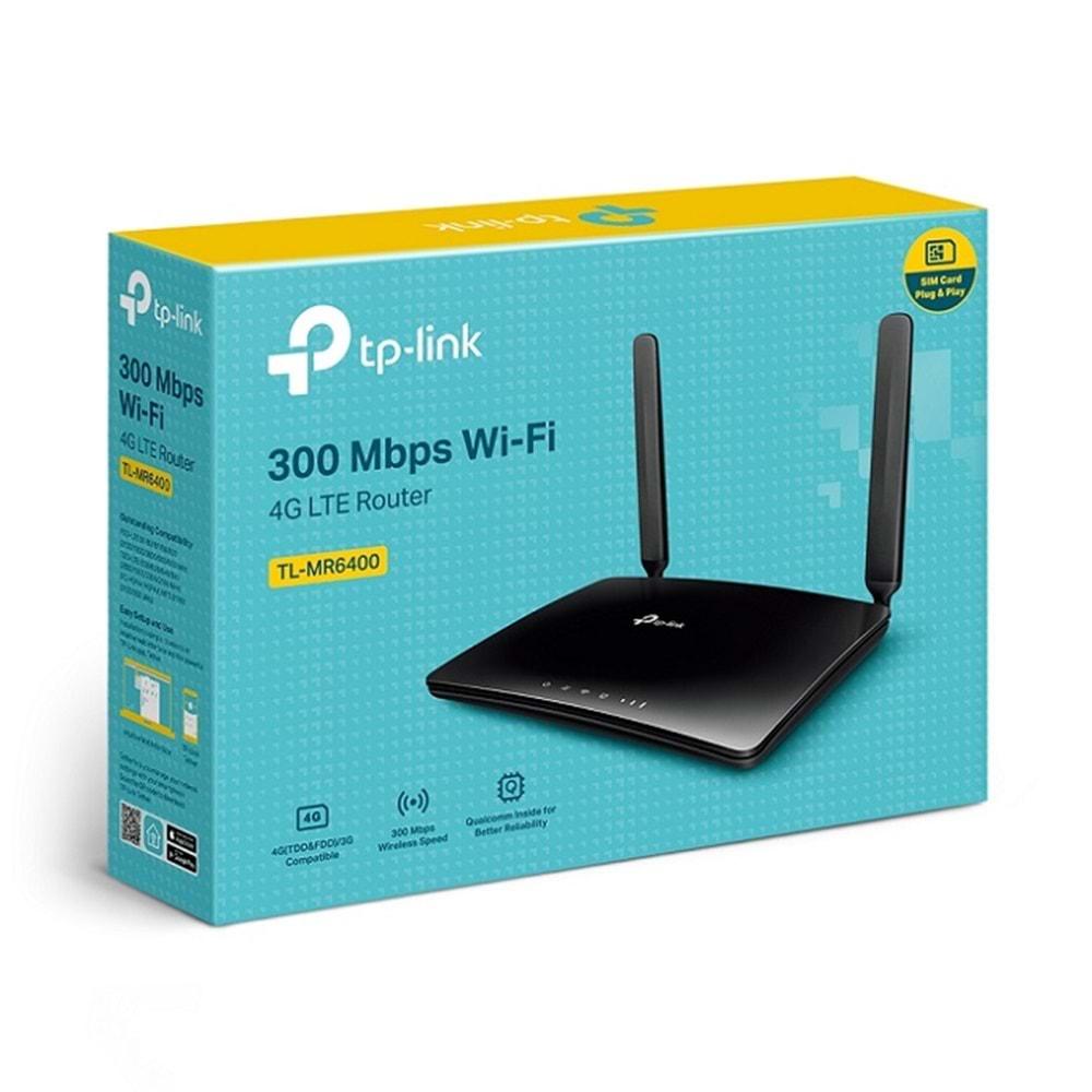 TP-Link TL-MR6400 Kablosuz 300Mbps 4G LTE Router